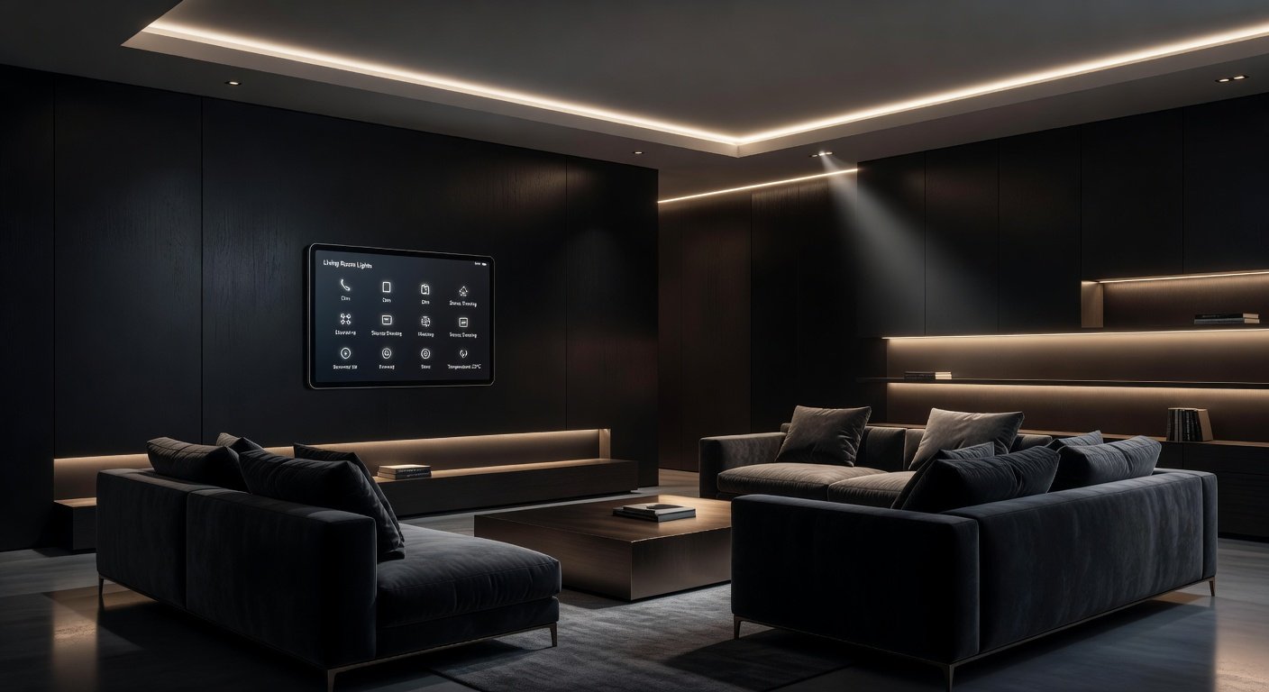 Smart home control interface